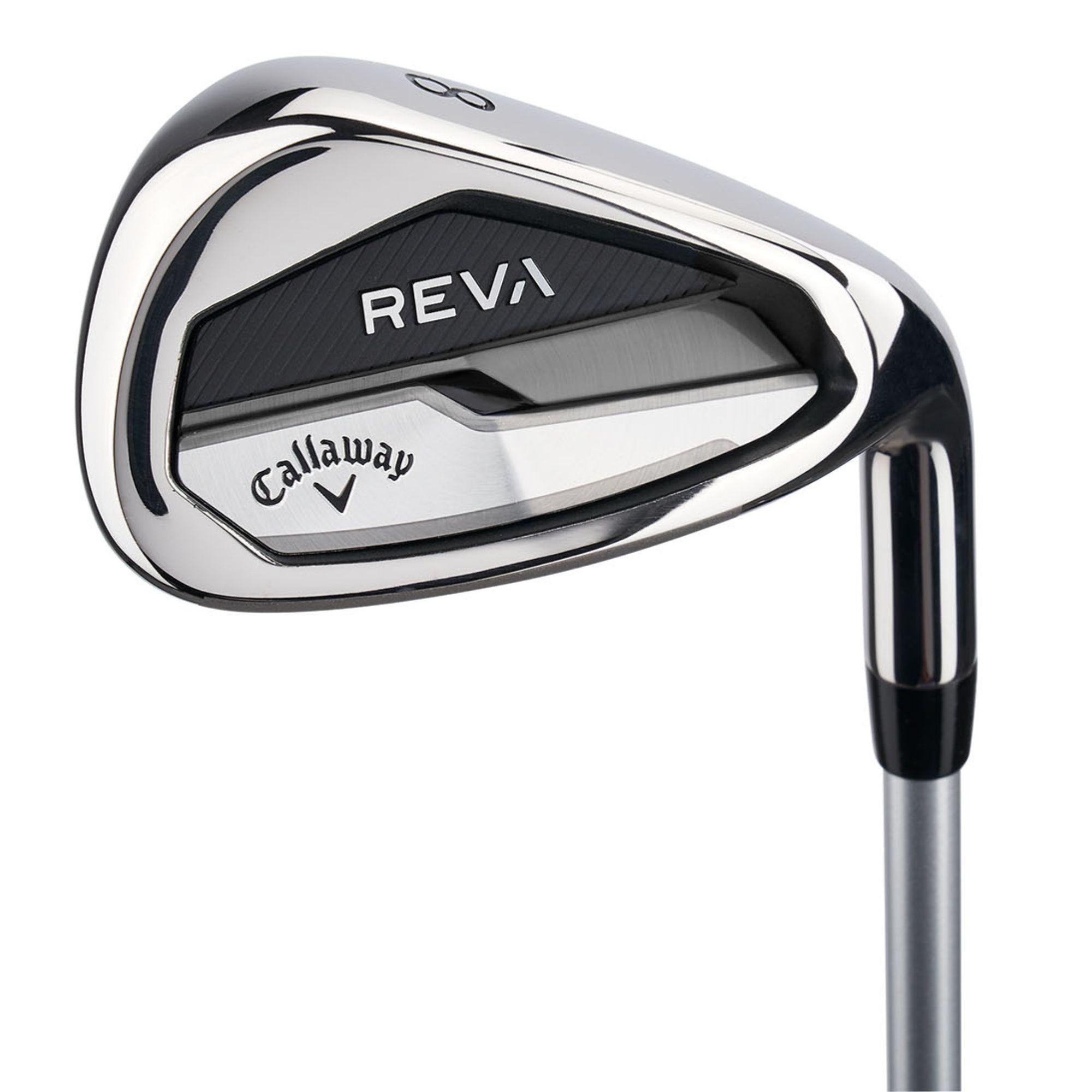 Callaway REVA 11 Damen Golf Komplettset Schwarz – 11-teilig – Für Anfängerinnen & Fortgeschrittene