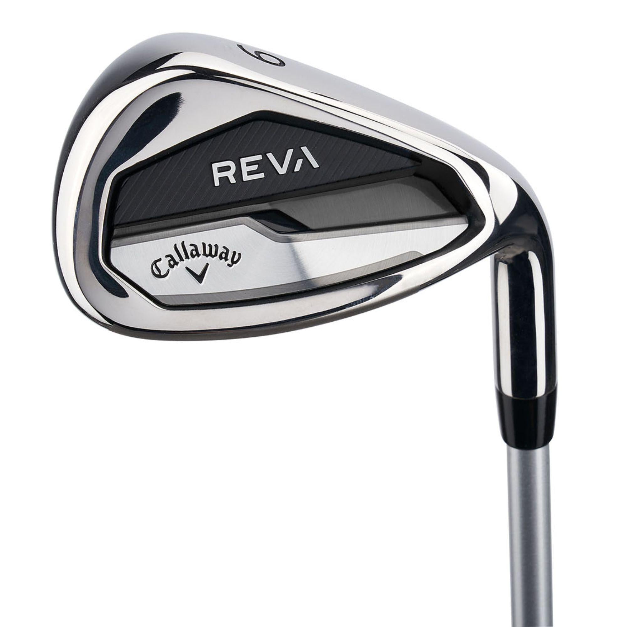 Callaway REVA 11 Damen Golf Komplettset Schwarz – 11-teilig – Für Anfängerinnen & Fortgeschrittene