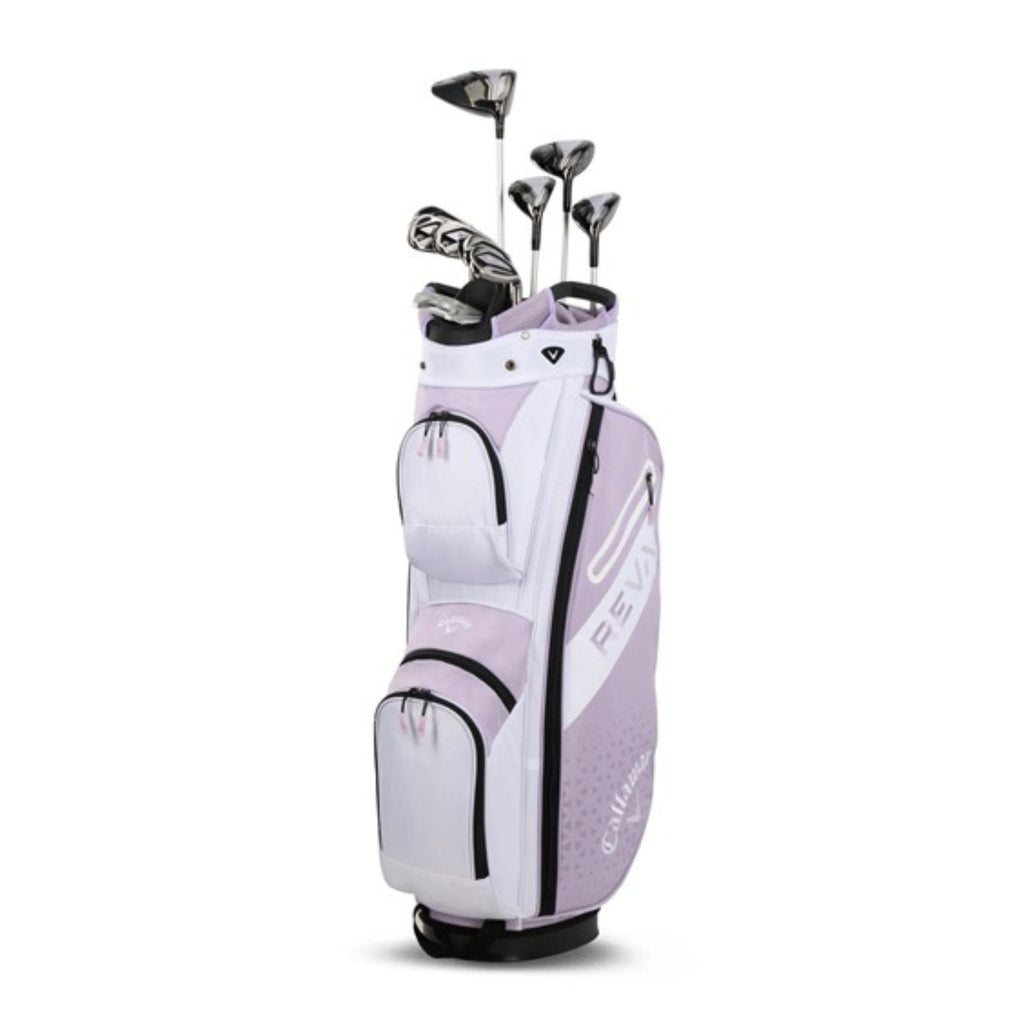 Callaway REVA 11 Damen Golf Komplettset Violett – 11-teilig inkl. Cartbag – Für alle Spielstärken