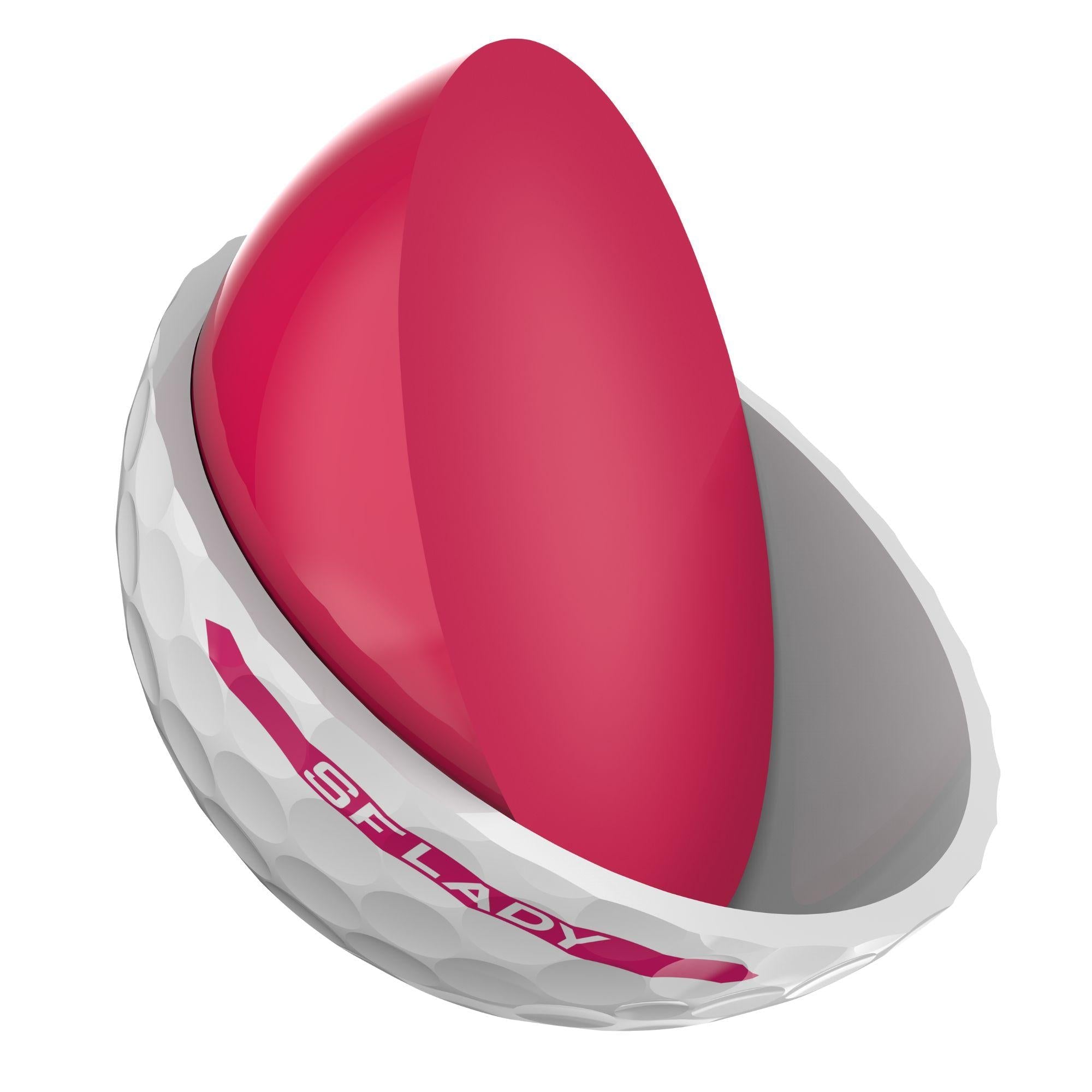 Srixon Soft Feel Lady Golfbälle 2026 – 12er Pack – Weiches Gefühl & Maximale Distanz für Damen