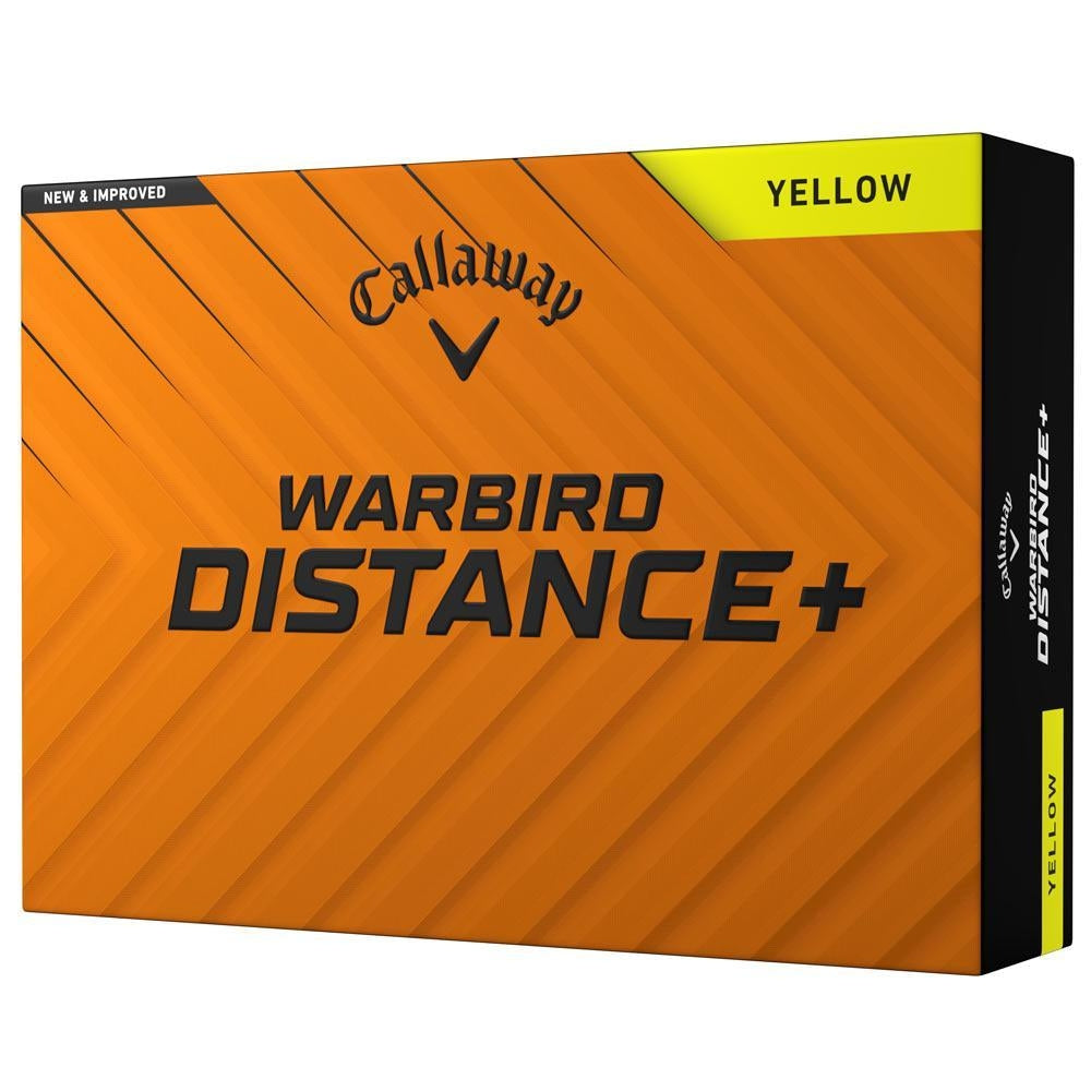Callaway Warbird Distance Golfbälle 2025 – 12er Pack – Maximale Weite & niedriger Ballflug