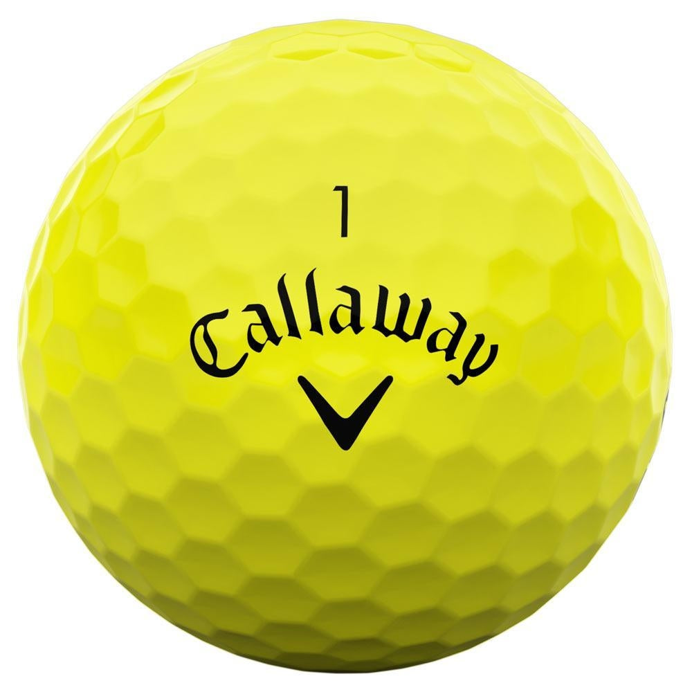 Callaway Warbird Distance Golfbälle 2025 – 12er Pack – Maximale Weite & niedriger Ballflug
