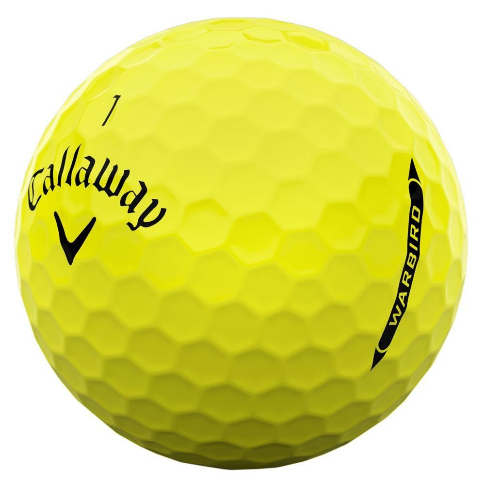 Callaway Warbird Distance Golfbälle 2025 – 12er Pack – Maximale Weite & niedriger Ballflug