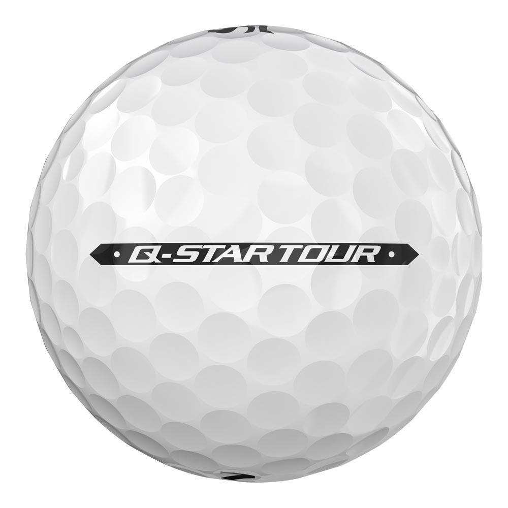 Srixon Q-Star Tour Golfbälle 2024 – 12er Pack – Tour-Performance mit weichem Gefühl