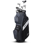 Callaway REVA 11 Damen Golf Komplettset Schwarz – 10 Schläger + Cartbag – Anfängerinnen & Fortgeschrittene