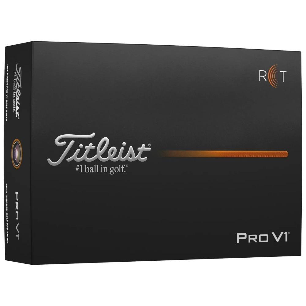 Titleist Pro V1 RCT Golfbälle 2025 – 12er Pack – Optimiert für Launch Monitor Training