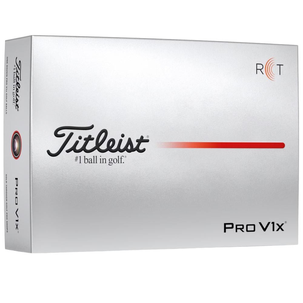 Titleist Pro V1x RCT Golfbälle 2025 – 12er Pack – Radar Capture Technology für Indoor Training